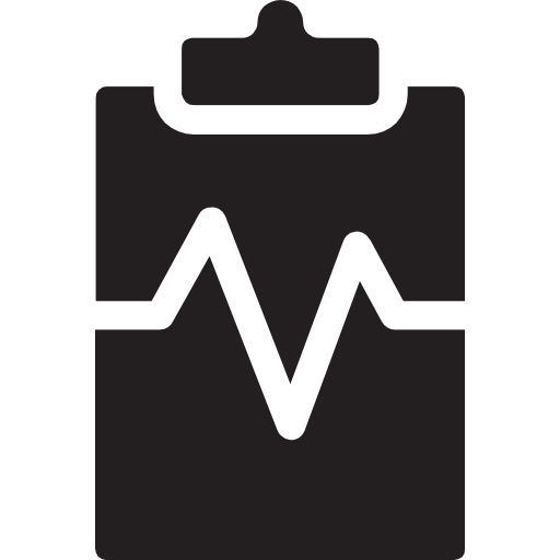 electrocardiograma Good Ware Fill icono