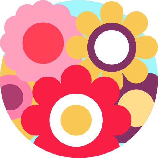 Flowers Detailed Flat Circular Flat icon