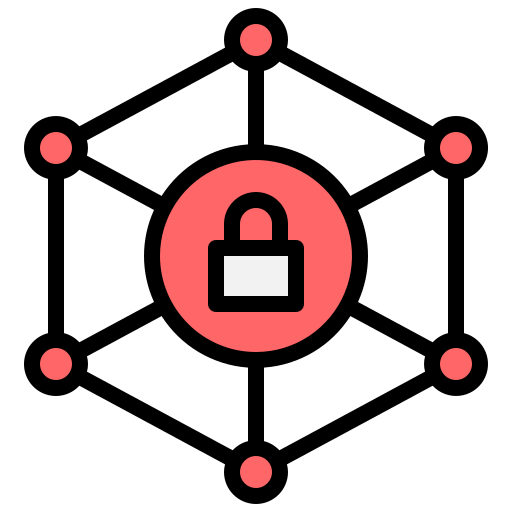 Secure Generic Outline Color icon