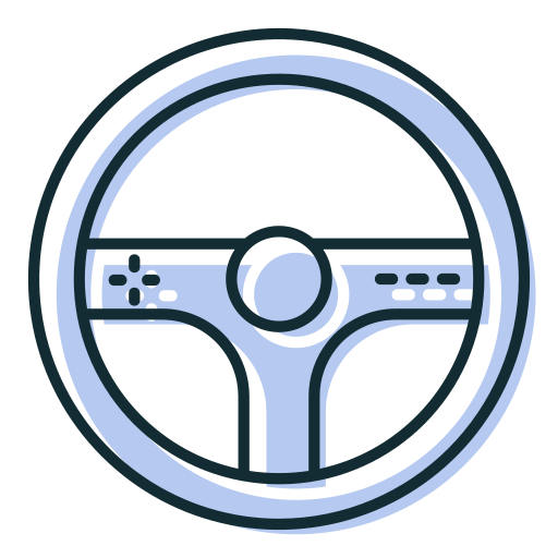 volante Generic Blue icono