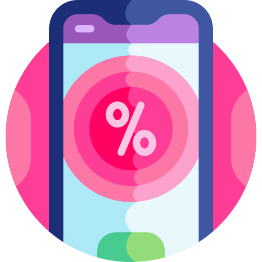 Interest rate Detailed Flat Circular Flat icon