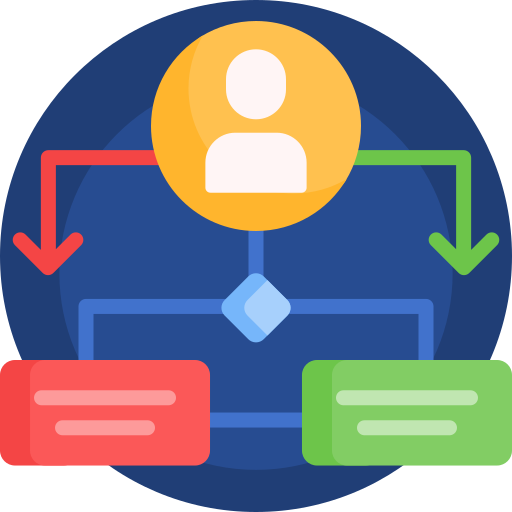 flussdiagramm Detailed Flat Circular Flat icon