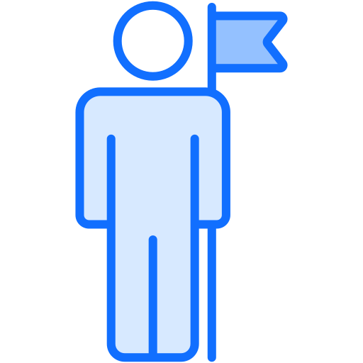 リーダー Generic Blue icon