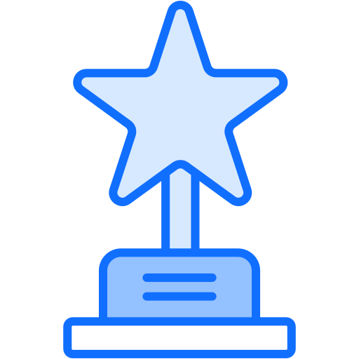 Award Generic Blue icon