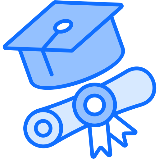 Graduating Generic Blue icon