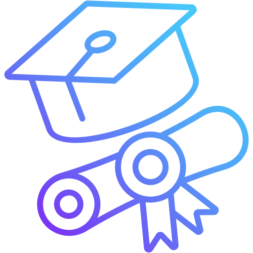 Graduating Generic Gradient icon