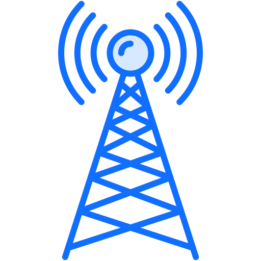 Antenna Generic Blue icon
