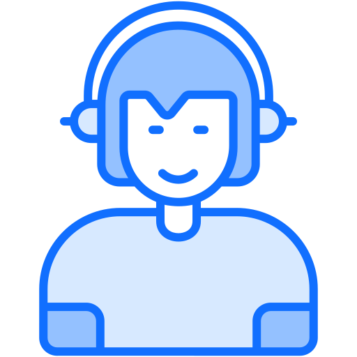 podcaster Generic Blue icono