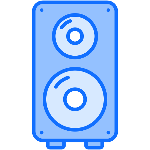 Звуковой ящик Generic Blue иконка