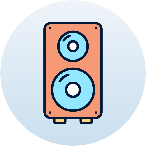Звуковой ящик Generic Circular иконка