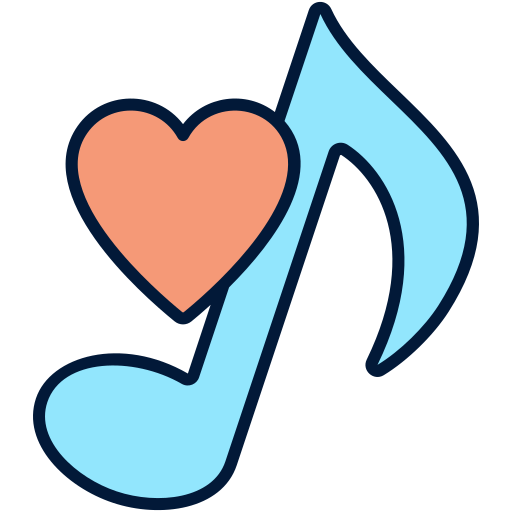 Music lover Generic Outline Color icon