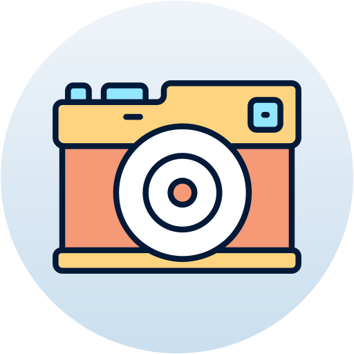 digitale camera Generic Circular icoon