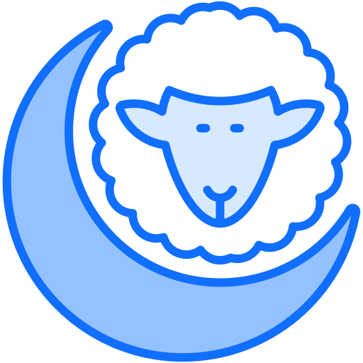 Eid al adha Generic Blue icon
