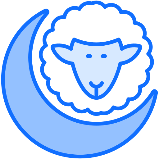 eid al-adha Generic Blue icon