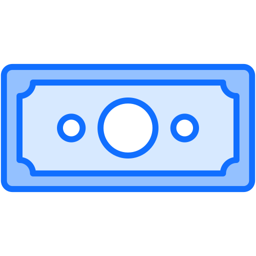 banknote Generic Blue icon