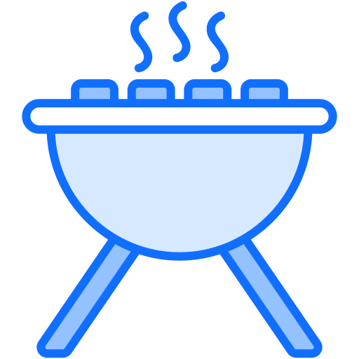 barbecue Generic Blue icona