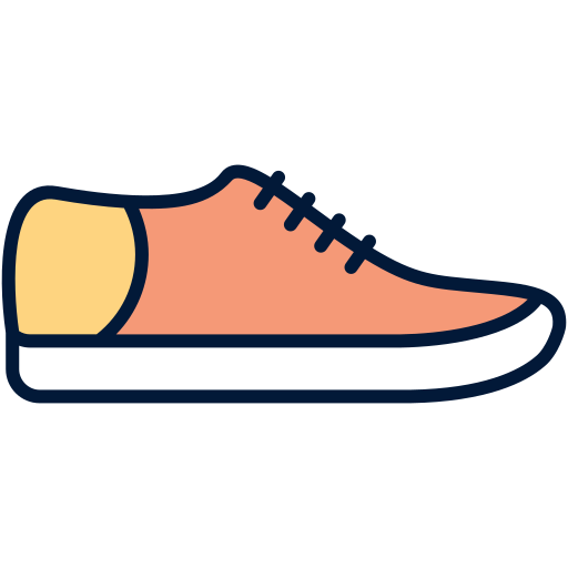 Shoes Generic Outline Color icon