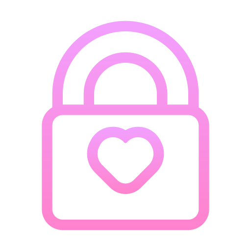 Padlock Generic Gradient icon