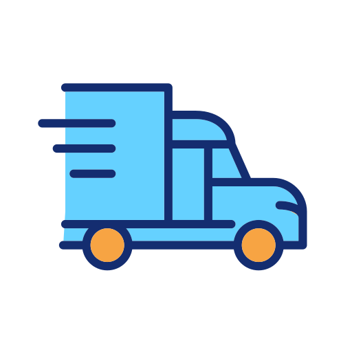 貨物トラック Generic Thin Outline Color icon