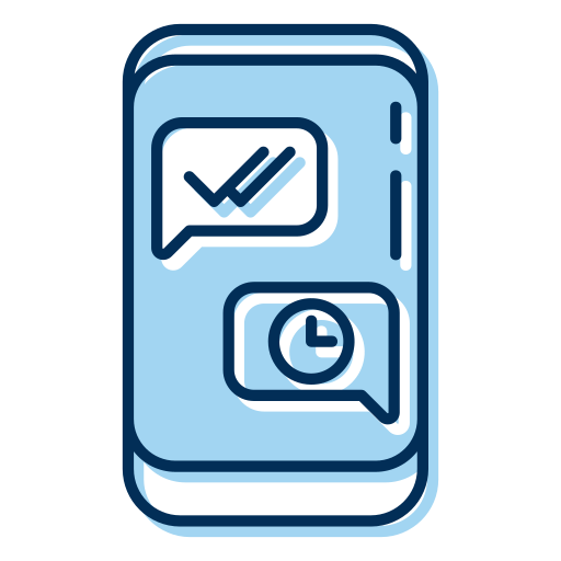 chateando Generic Blue icono