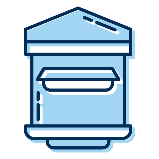 メールボックス Generic Blue icon