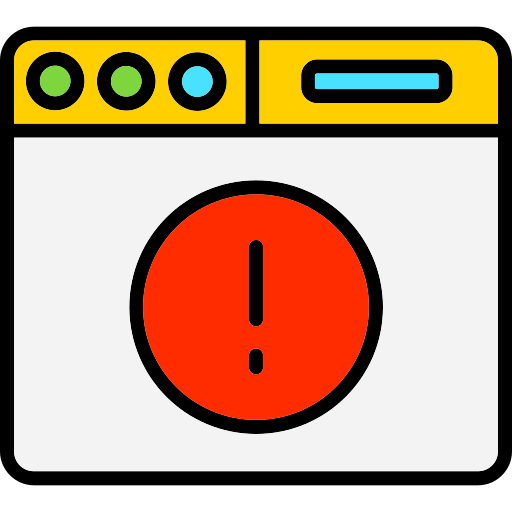 advertencia Generic Outline Color icono