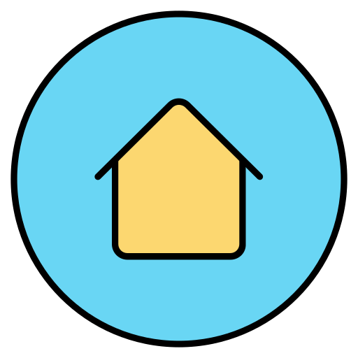 ホームボタン Generic Outline Color icon