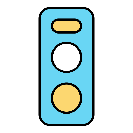 Remote Generic Outline Color icon