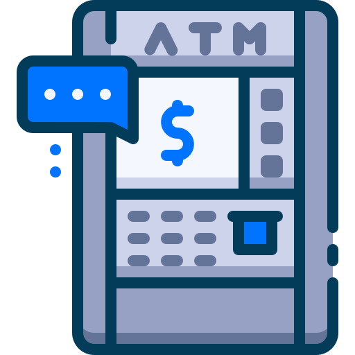 geldautomat Generic Blue icon