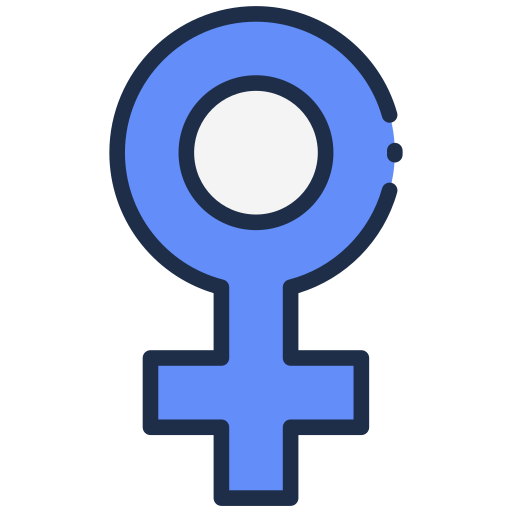 vrouwelijk Generic Outline Color icoon