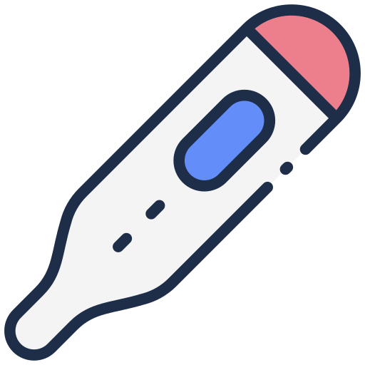 温度計 Generic Outline Color icon