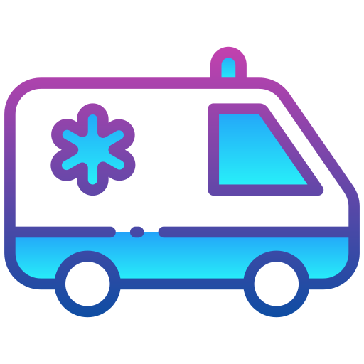 ambulans Generic Lineal Color Gradient ikona