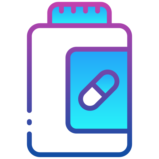Medicine jar Generic Lineal Color Gradient icon