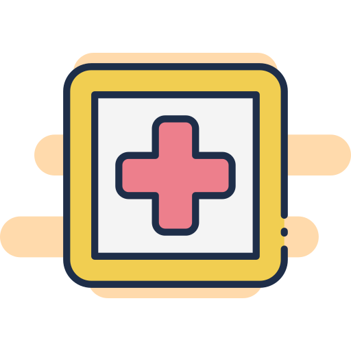 muestra del hospital Generic Rounded Shapes icono