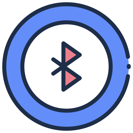 블루투스 Generic Outline Color icon
