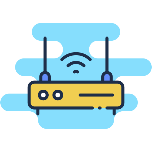 wlan router Generic Rounded Shapes icon
