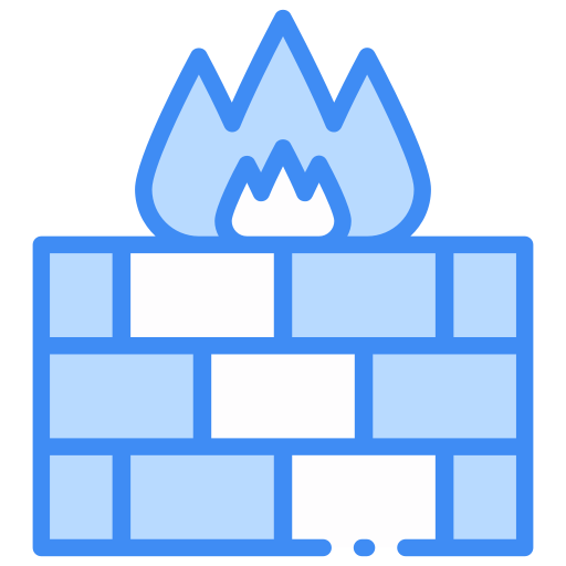 firewall Generic Blue icon