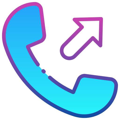 telefoongesprek Generic Lineal Color Gradient icoon