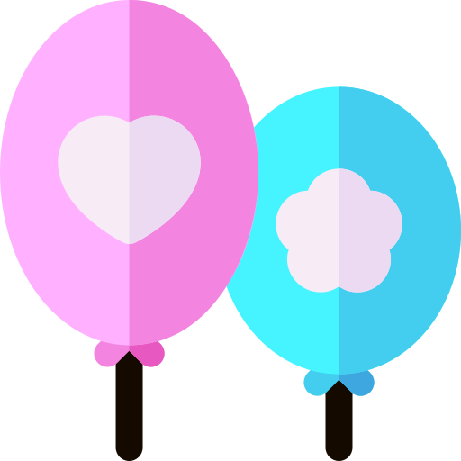 Balloons Basic Rounded Flat icon