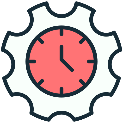 gestión del tiempo Generic Outline Color icono