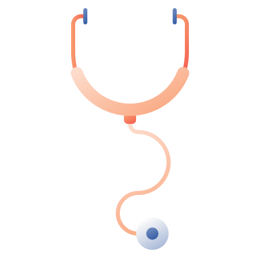 stetoscopio Generic Flat Gradient icona