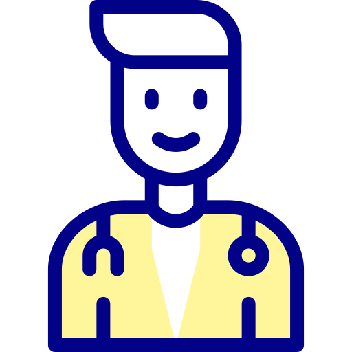Doctor Detailed Mixed Lineal color icon