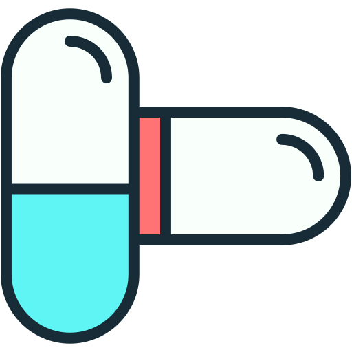 Capsules Generic Outline Color icon