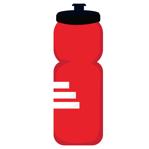 бутылка с водой Generic Flat иконка