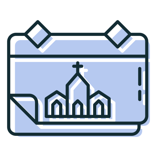 церковь Generic Blue иконка