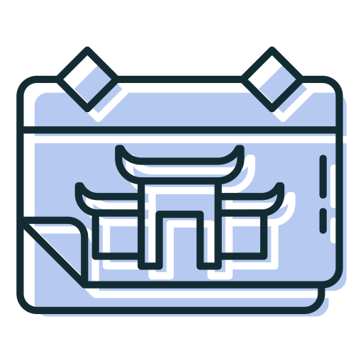 tempel Generic Blue icoon