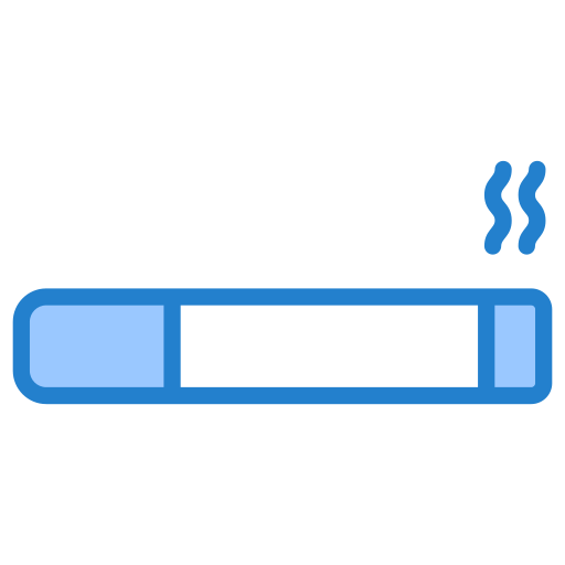 Cigarette Generic Blue icon