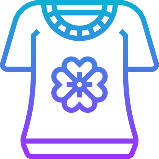 Shirt Meticulous Gradient icon