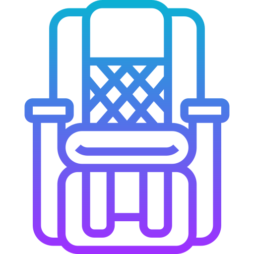 Massage chair Meticulous Gradient icon