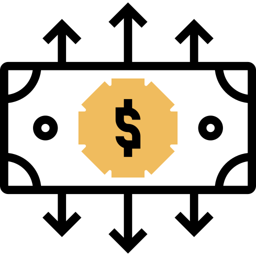cashflow Meticulous Yellow shadow icon